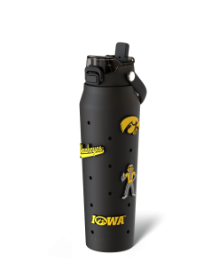 Bottle Buddy 32oz | Iowa Hawkeyes | Skin + Budz Bundle