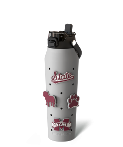Bottle Buddy 32oz | Mississippi State Bulldogs | Skin + Budz Bundle